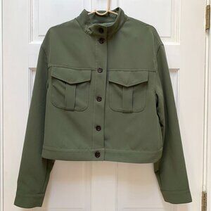 Banana Republic Factory Cropped Military Jacket - EUC